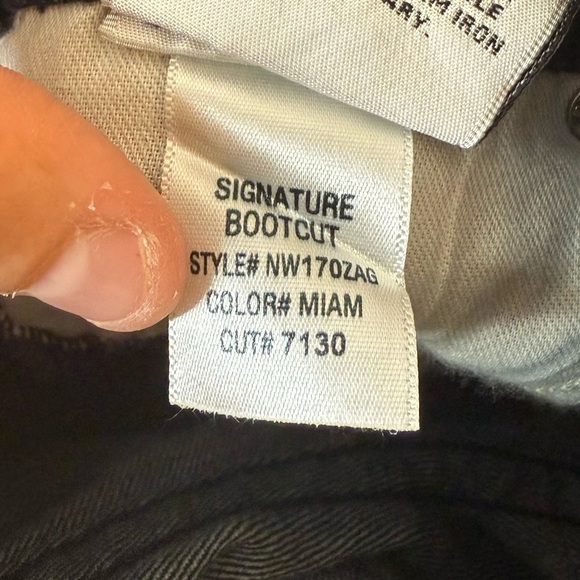 NWT HUDSON JEANS Signature Bootcut Mid Rise Miam Dark Wash Jeans - Picture 15 of 15
